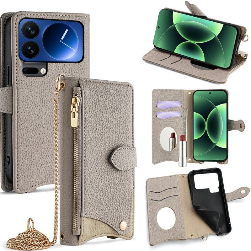 Kotelot Xiaomi 17 Pro Lompakko Ketjulla