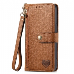 Kotelot Xiaomi 17 Pro Puhelinkuoret Rfid-suojattu Sydänkuvio