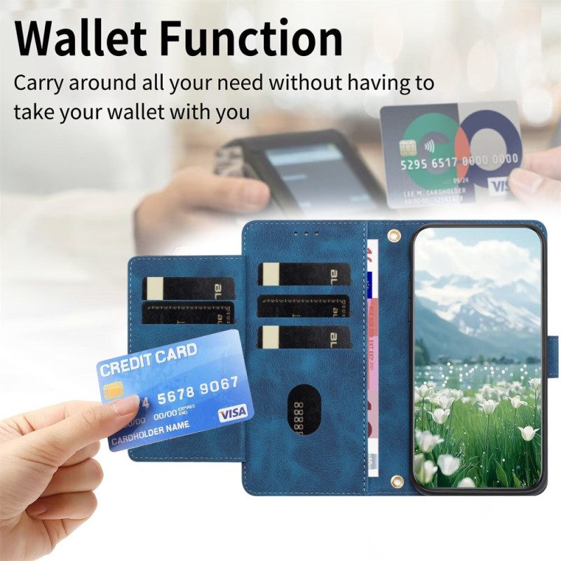 Kotelot Xiaomi 17 Pro Puhelinkuoret Tulppaanikuvioinen Lompakko