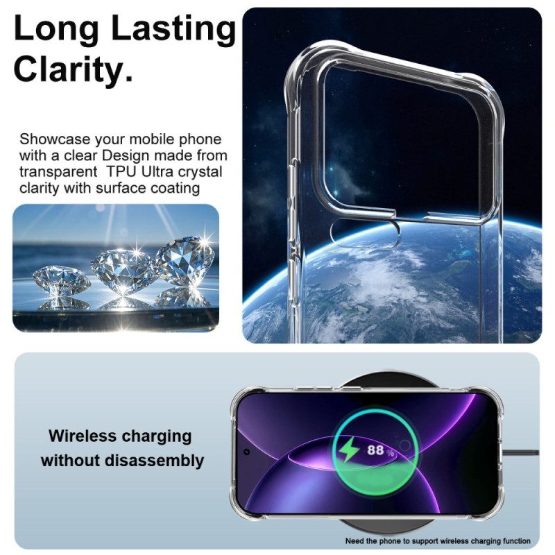 Kuori Xiaomi 17 Pro Imak - Iskunkestävä Suoja Turvatyynyillä Läpinäkyvä