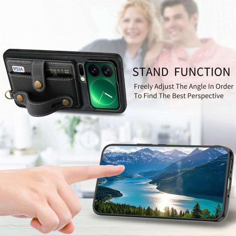 Kuori Xiaomi 17 Pro Korttipidike Ja Jalustan Tukijalka