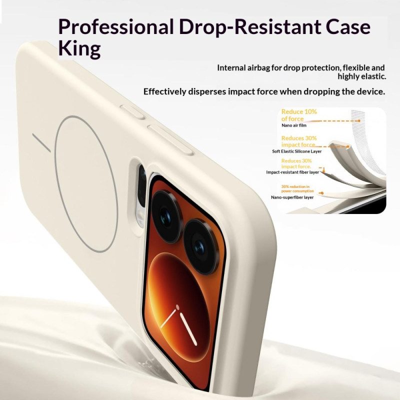 Kuori Xiaomi 17 Pro Magneettinen Silikoni