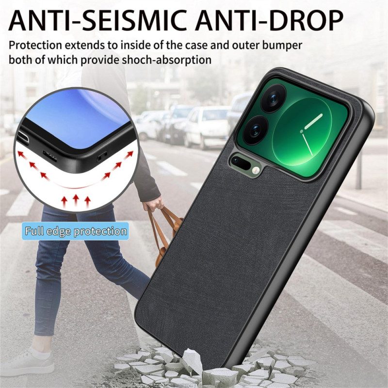 Kuori Xiaomi 17 Pro Mokkanahkakuvio Suojakuori