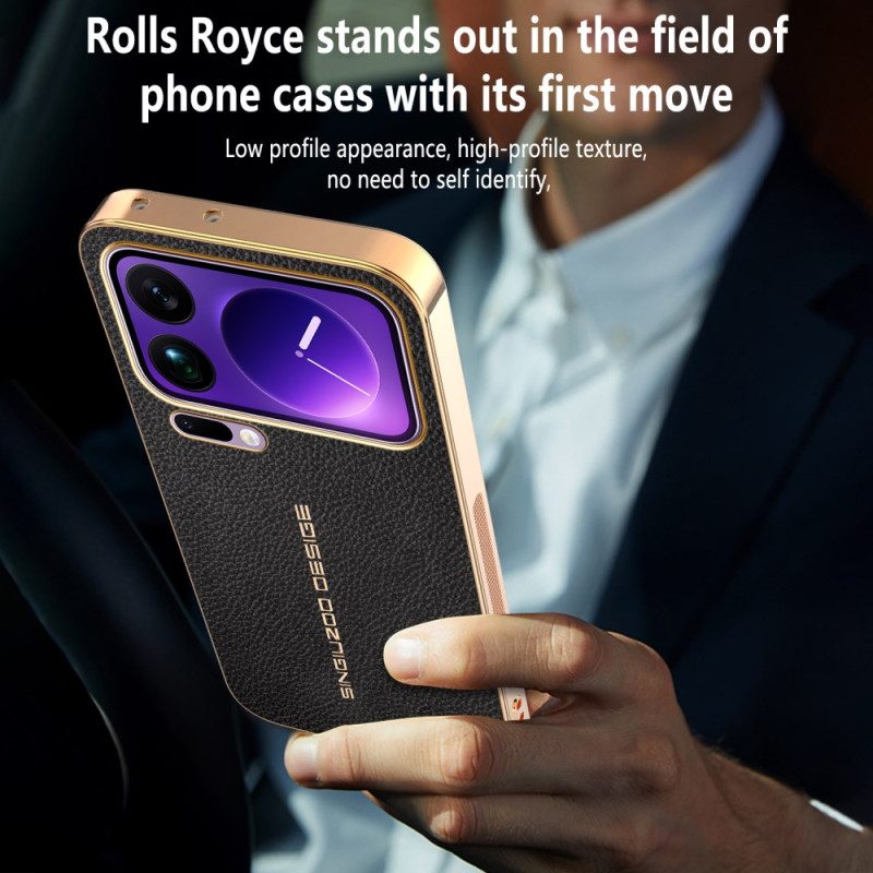 Kuori Xiaomi 17 Pro Naarmuuntumaton Litsikuvioinen Kuvio