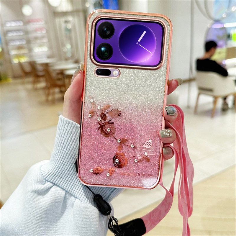 Kuori Xiaomi 17 Pro Strasseja Hihnoilla Suojakuori