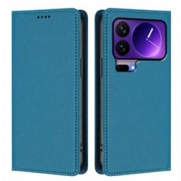 Nahkakotelo Xiaomi 17 Pro Magneettinen Suljin Ja Rfid-suojaus