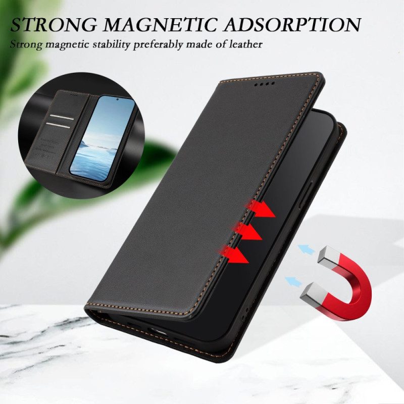 Nahkakotelo Xiaomi 17 Pro Magneettinen Suljin Ja Rfid-suojaus