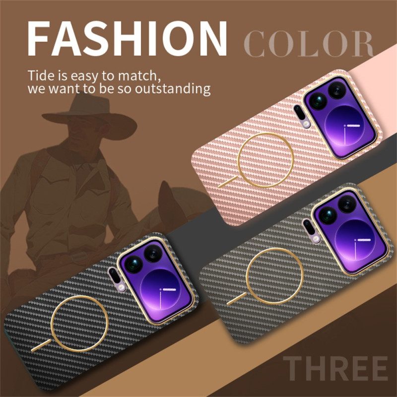 Puhelinkuoret Xiaomi 17 Pro Hiilikuitutekstuuri