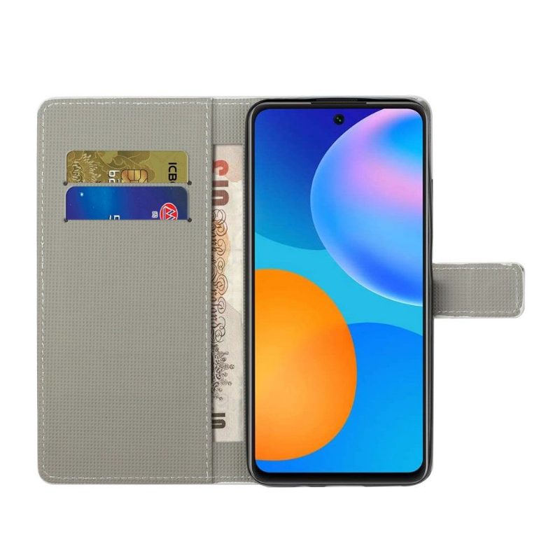 Nahkakotelo Xiaomi Redmi Note 10 Pro Paisley Flowers