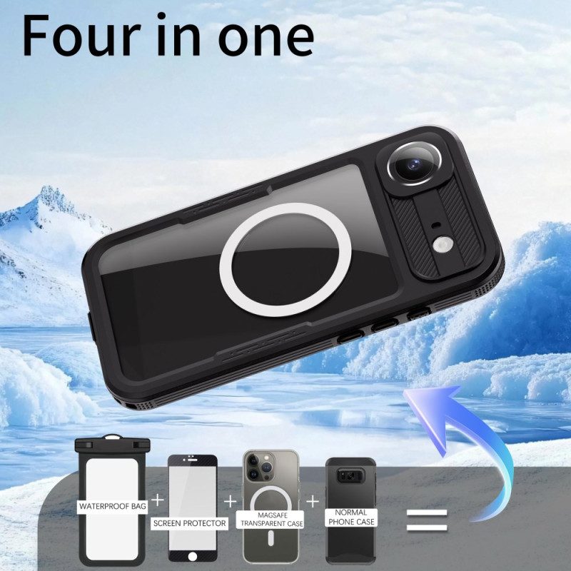 Case iPhone Air Puhelinkuoret Magsafe-yhteensopiva Vedenpitävä Redpepper