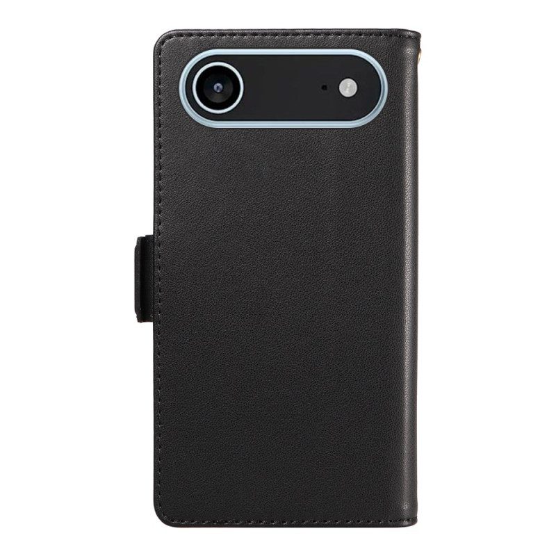 Kuoret iPhone Air Korttikoteloilla Ja Rannehihnalla