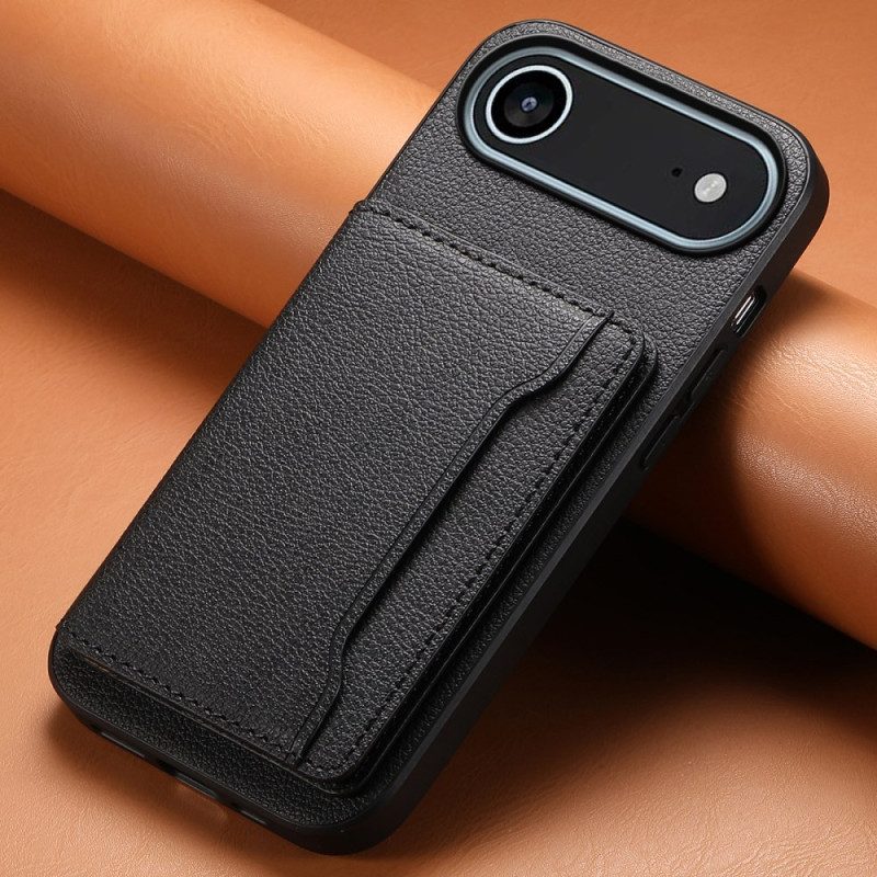 Kuori iPhone Air Ensiluokkainen Korttikotelo Ja Jalusta