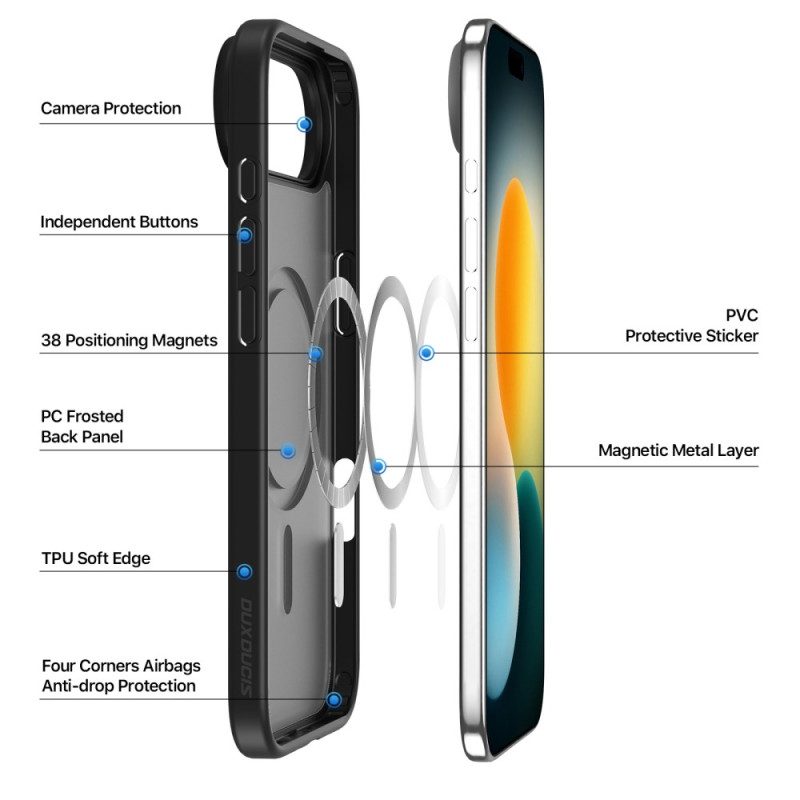 Kuori iPhone Air Magsafe Yind -sarja Dux Ducis
