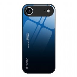 Kuori iPhone Air Ole Oma Itsesi Karkaistulla Lasilla