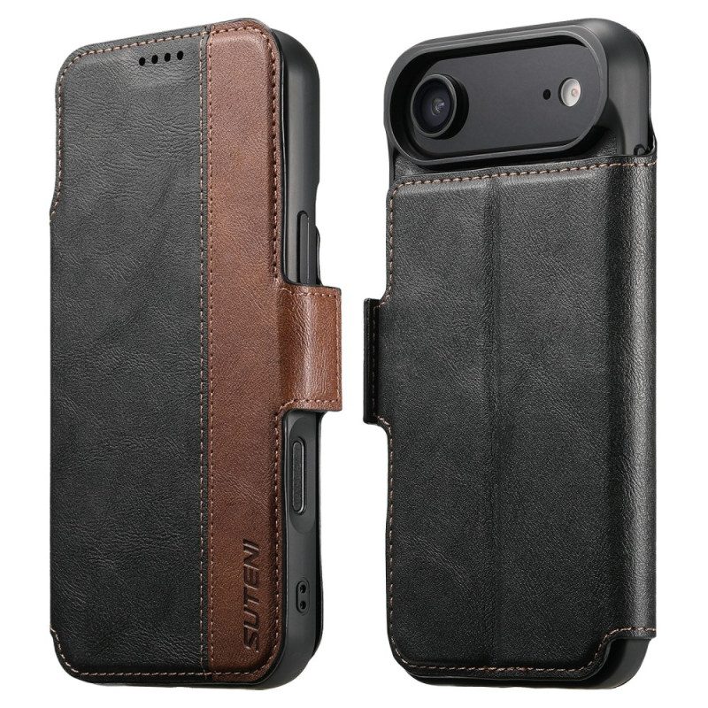 Nahkakotelo iPhone Air Irrotettava Magsafe 2-in-1 -kotelo Suteni