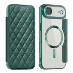 Nahkakotelo iPhone Air Puhelinkuoret Magsafe-yhteensopiva Tikattu