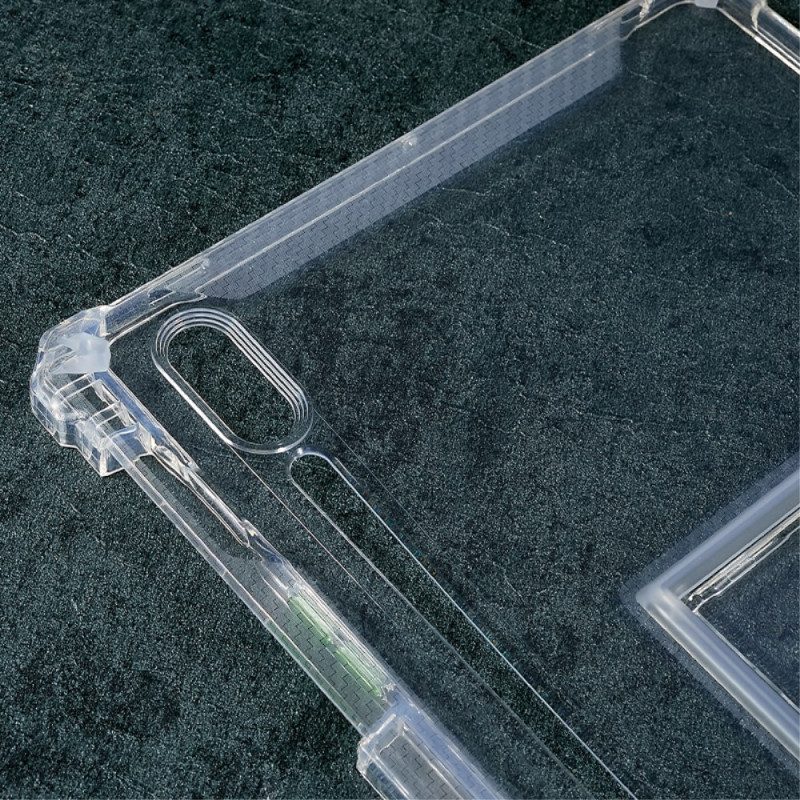 Case Samsung Galaxy Tab S10 Fe Puhelinkuoret Läpinäkyvä Jalusta