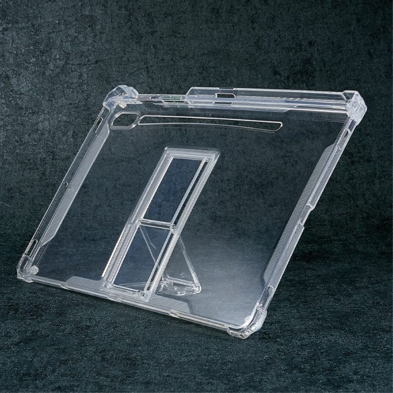 Case Samsung Galaxy Tab S10 Fe Puhelinkuoret Läpinäkyvä Jalusta
