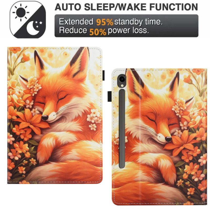 Kotelot Samsung Galaxy Tab S10 Fe Kettukukkainen