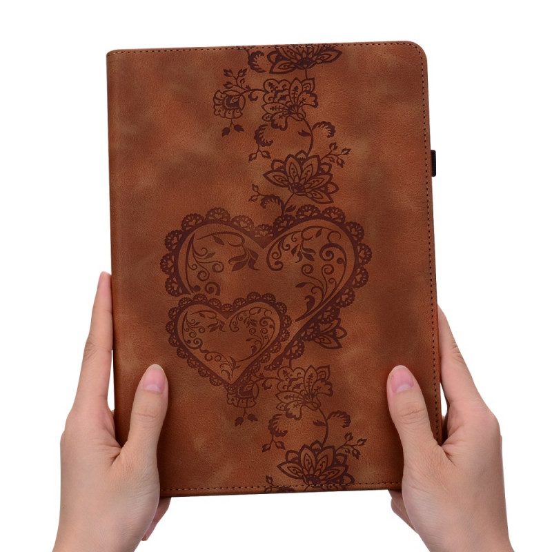 Kotelot Samsung Galaxy Tab S10 Fe Sydämet