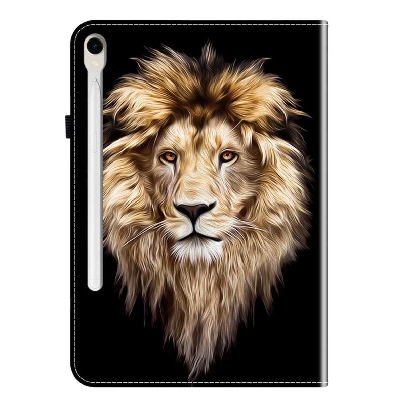 Kuoret Samsung Galaxy Tab S10 Fe Puhelinkuoret Leijonanpääkuvio