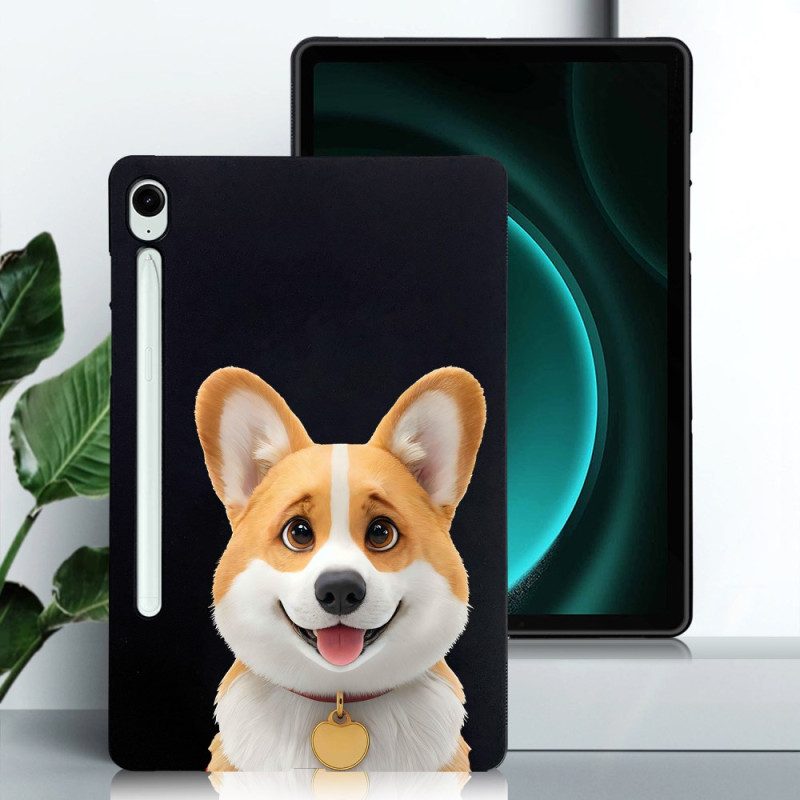 Kuori Samsung Galaxy Tab S10 Fe Corgi-kuvio Suojakuori