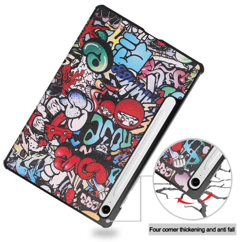 Samsung Galaxy Tab S10 Fe Graffitityylinen