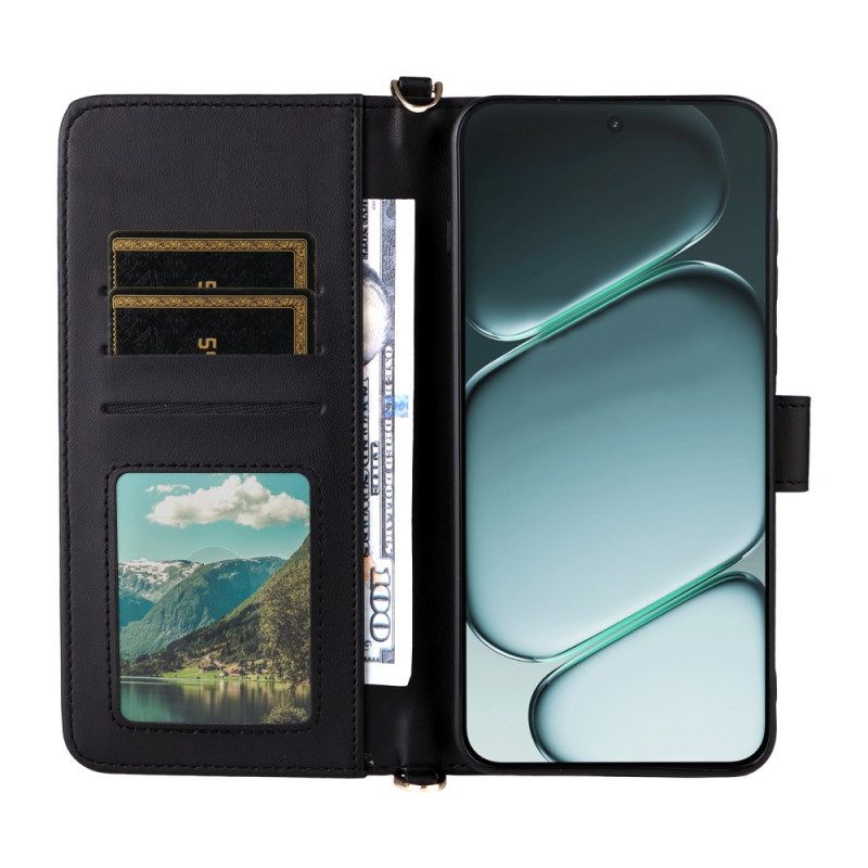 Kotelot Oneplus 15r 6 Korttipaikkaa Hihnoilla Suojakuori