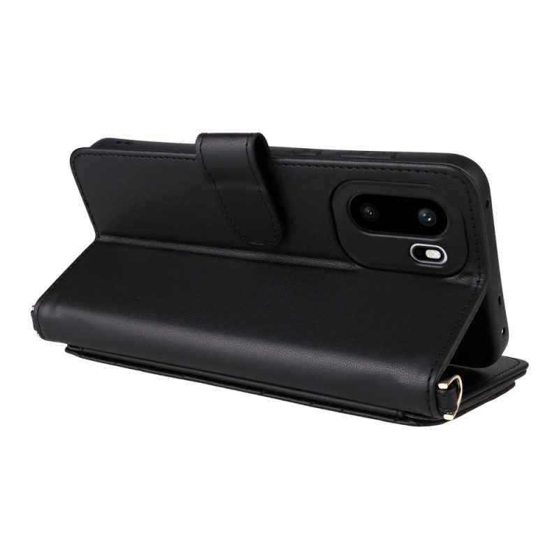 Kotelot Oneplus 15r 6 Korttipaikkaa Hihnoilla Suojakuori