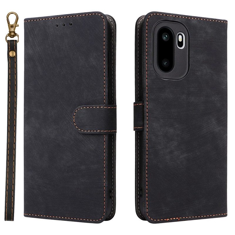 Kotelot Oneplus 15r Rfid-suojattu Mokkanahkaefekti