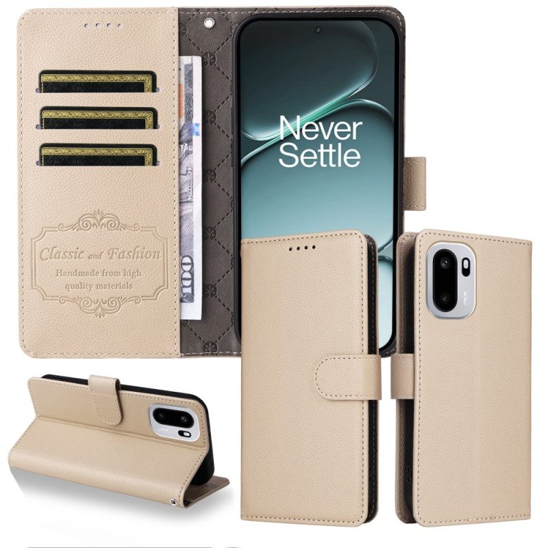 Nahkakotelo Oneplus 15r Rfid-suojattu