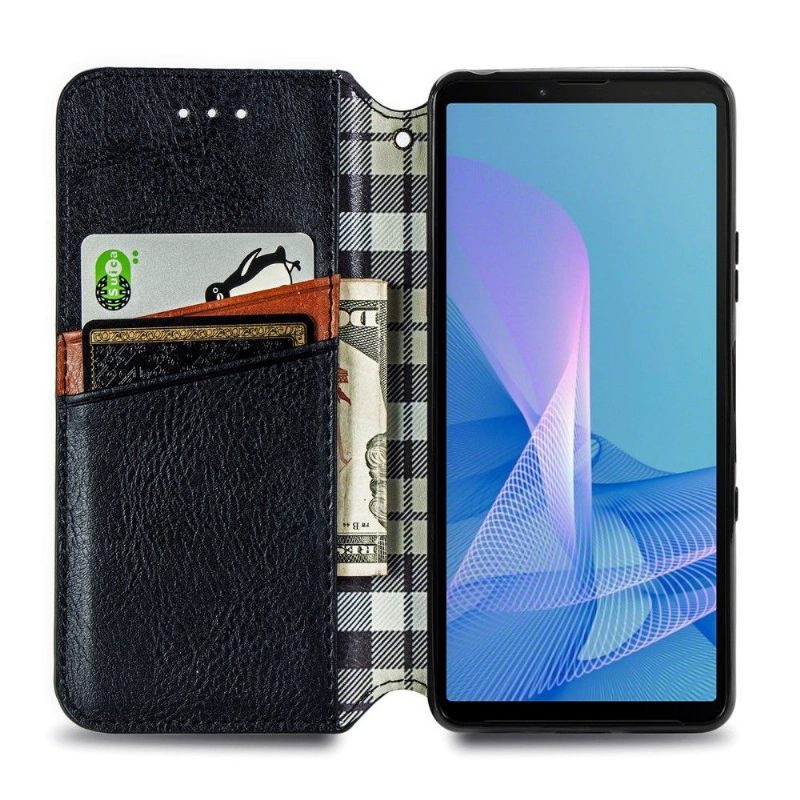 Kotelot Sony Xperia 10 III Kub Design -korttikotelo