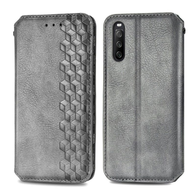 Kotelot Sony Xperia 10 III Kub Design -korttikotelo