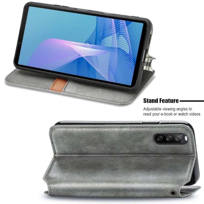 Kotelot Sony Xperia 10 III Kub Design -korttikotelo