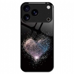 Case iPhone 17 Pro Max Puhelinkuoret Sydänkuvioinen Karkaistu Lasi