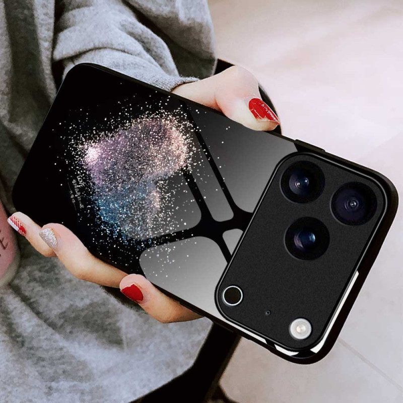 Case iPhone 17 Pro Max Puhelinkuoret Sydänkuvioinen Karkaistu Lasi