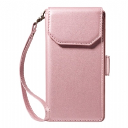 Kotelot iPhone 17 Pro Max Monikorttinen Kaulanauha Suojakuori