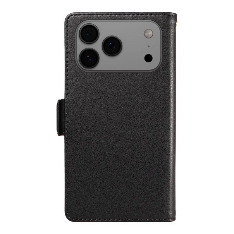 Kotelot iPhone 17 Pro Max Monikorttinen Kaulanauha Suojakuori