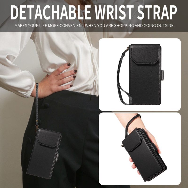 Kotelot iPhone 17 Pro Max Monikorttinen Kaulanauha Suojakuori