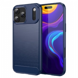 Kuori iPhone 17 Pro Max Harjattu Hiilikuitu