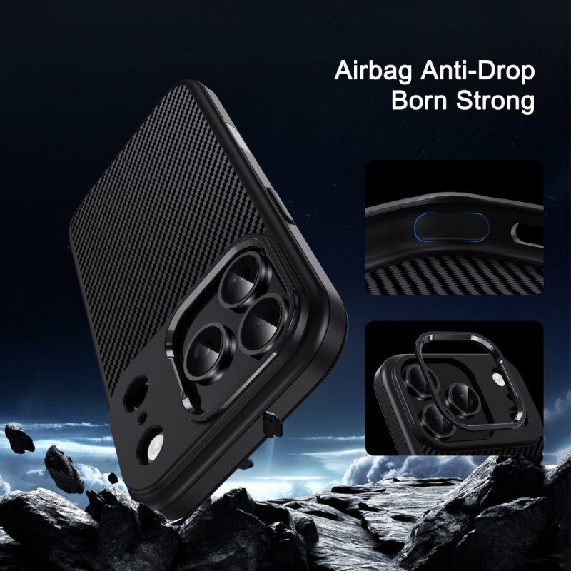 Kuori iPhone 17 Pro Max Ipaky Hiilikuitu Suojakuori