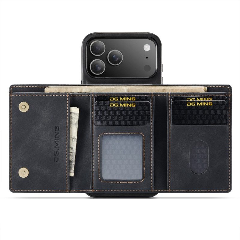 Kuori iPhone 17 Pro Max Irrotettava Lompakko Dg.ming Suojakuori