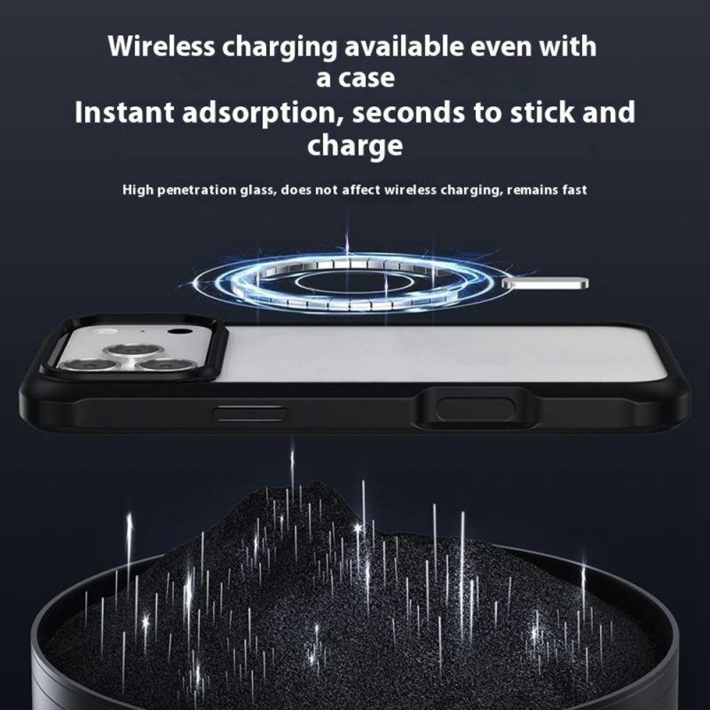 Kuori iPhone 17 Pro Max Kaksipuolinen Kirkas Suojakuori Suojakuori