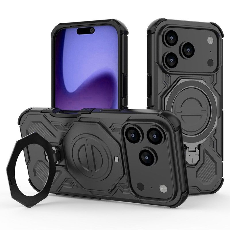 Kuori iPhone 17 Pro Max Kestävä Magneettinen Suojakuori