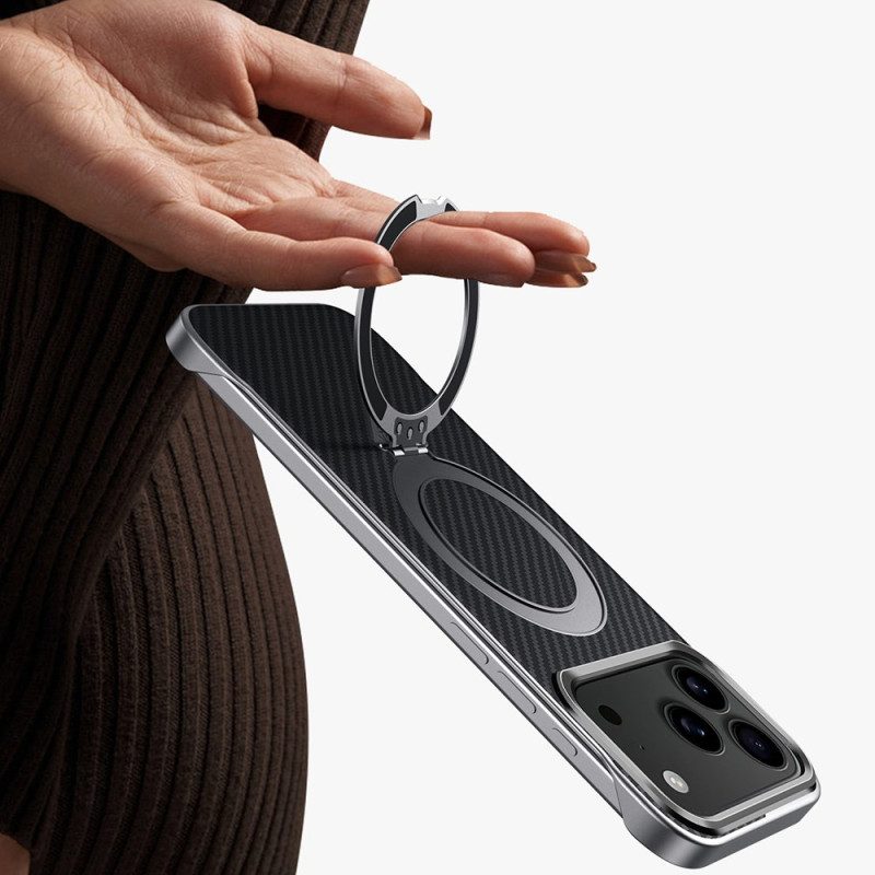 Kuori iPhone 17 Pro Max Magsafe-hiilikuiturengaskiinnitys