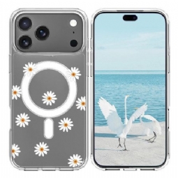 Kuori iPhone 17 Pro Max Magsafe-yhteensopivat Päivänkakkarat