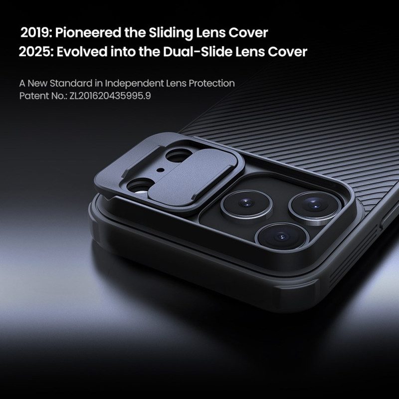 Kuori iPhone 17 Pro Max Nillkin Camshield Pro -sarja Suojakuori