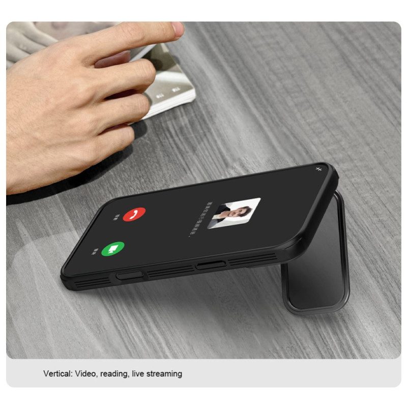 Kuori iPhone 17 Pro Max Nillkin Magnetic Camshield -potkuri Suojakuori