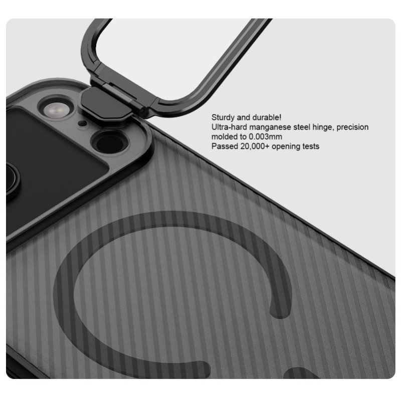 Kuori iPhone 17 Pro Max Nillkin Magnetic Camshield -potkuri Suojakuori