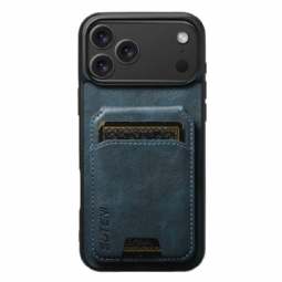 Kuori iPhone 17 Pro Max Vahakuvioitu Korttikotelo Suteni